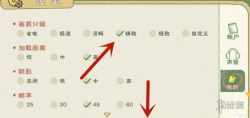 小森生活画质调整攻略 如何调整画质
