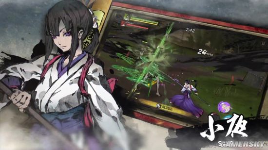 白金手游《百鬼魔道》发布新PV 稚刀御姐英气逼人