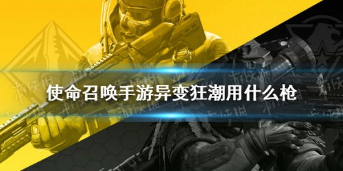 使命召唤手游异变狂潮武器使用推荐 这些枪不要错过