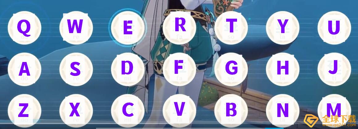 《原神》青花瓷曲谱弹奏方法