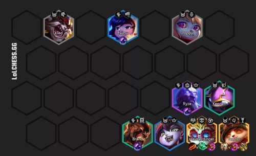 云顶之弈11.9小恶魔丧尸阵容搭配及运营