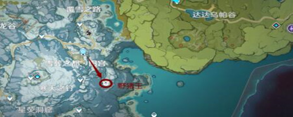 原神大雪猪王位置在哪-大雪猪王位置攻略_原神攻略APP