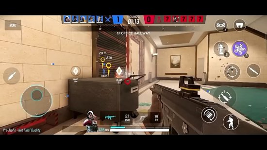 《彩虹六号》手游实机演示 画质拉胯但游戏性不错