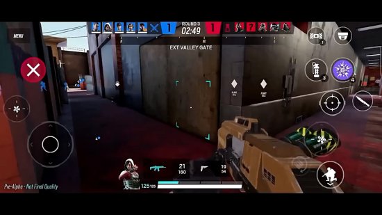 《彩虹六号》手游实机演示 画质拉胯但游戏性不错