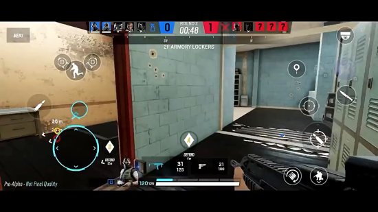 《彩虹六号》手游实机演示 画质拉胯但游戏性不错