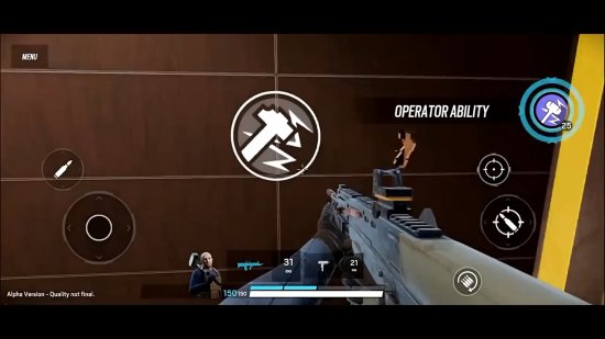 《彩虹六号》手游实机演示 画质拉胯但游戏性不错