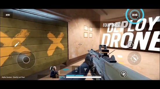 《彩虹六号》手游实机演示 画质拉胯但游戏性不错