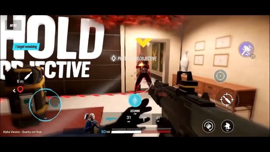 《彩虹六号》手游实机演示 画质拉胯但游戏性不错