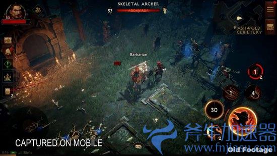 《暗黑破坏神：不朽》PC、手机版实机演示 画面很有质感