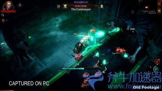 《暗黑破坏神：不朽》PC、手机版实机演示 画面很有质感