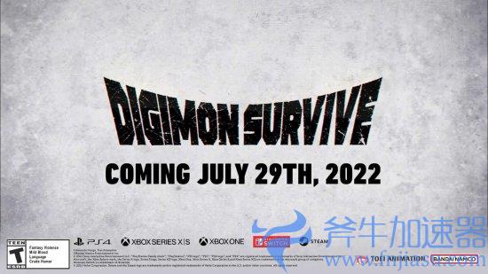 《数码宝贝：生存》新实机预告 7月28日正式发售