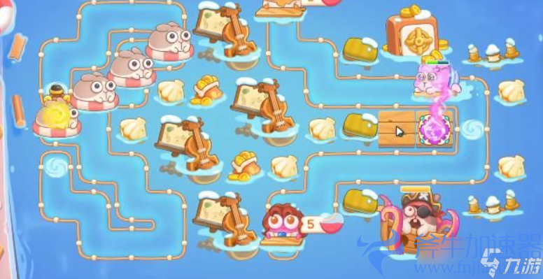 《保卫萝卜4》阿波尼克号55关攻略