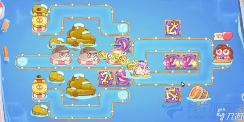 《保卫萝卜4》阿波尼克号56关攻略