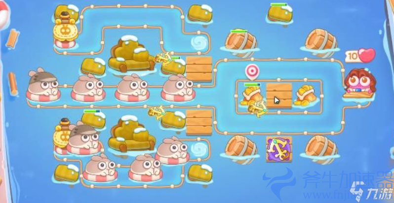 《保卫萝卜4》阿波尼克号56关攻略