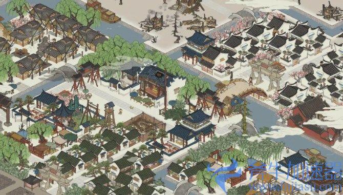 江南百景图不要相信淘气的东风怎么连线？不要相信淘气的东风连线步骤(江南百景图桃花村)