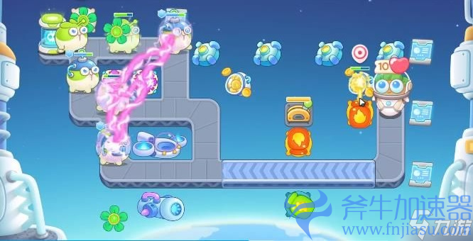 保卫萝卜4太空穿越第7关怎么过 保卫萝卜4太空穿越第7关攻略