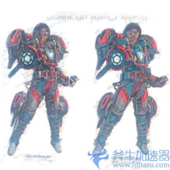 少女钢铁之心马克1战甲概念图曝光 将在《黑豹2》中登场(少女钢铁侠钢铁之心)