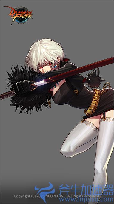 dnf女鬼剑二觉外观展示（女鬼剑一二三觉的全身立绘演变）(dnf女鬼剑二觉武器装扮)