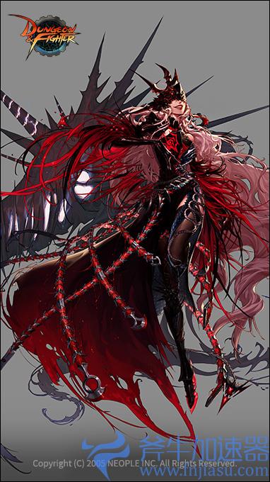 dnf女鬼剑二觉外观展示（女鬼剑一二三觉的全身立绘演变）(dnf女鬼剑二觉武器装扮)