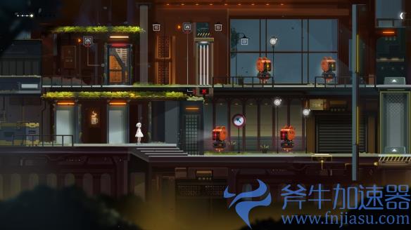 少女用光重建城市！手绘风平台解谜游戏《落叶城》公布