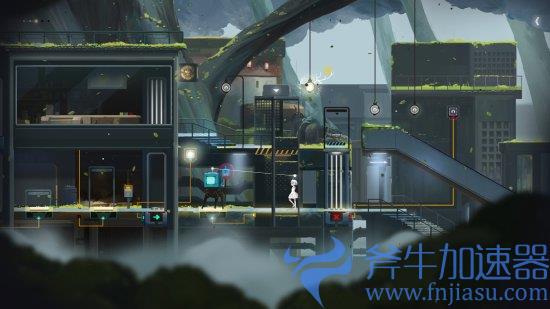 国产平台解谜游戏《落叶城》公布 少女用光重建城市(steam国产恐怖解谜游戏)