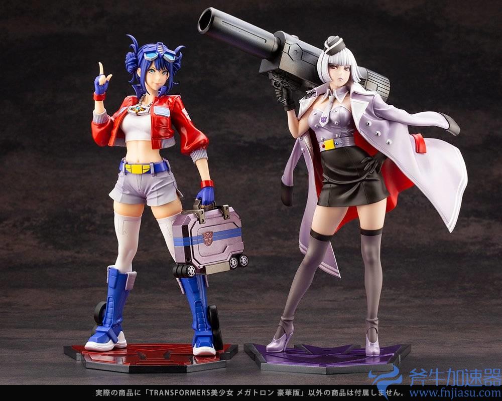 《变形金刚》也可婆！ 寿屋推出柯博文、密卡登美少女雕像 博派狂派我全都要(《变形金刚》教案)