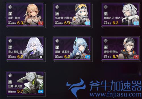 深空之眼角色强度排行 2022修正者强度排名