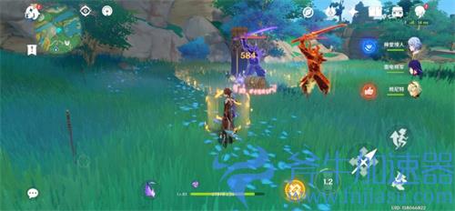 原神八酝岛六把剑华丽宝箱解谜攻略 正确触摸顺序讲解