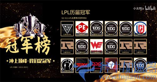 EDG战队拿过几次LPL冠军 是国内冠军最多的队伍吗