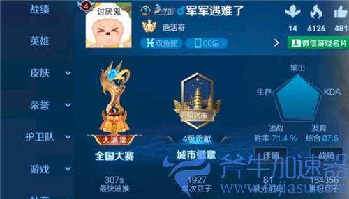 王者荣耀全国大赛大满贯是几个冠军 几冠王问题解答