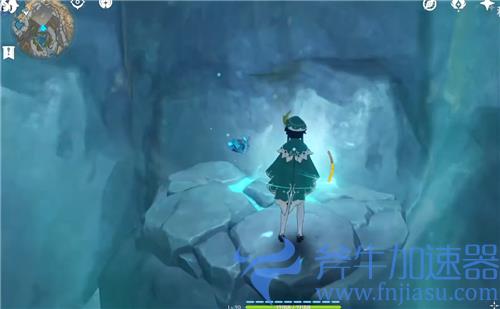 原神层岩巨渊钓鱼点怎么进去 地下水泽中心过去方法