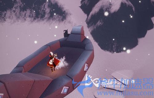 光遇霞谷冰雪覆盖的山峰