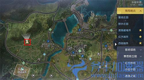 黎明觉醒切割土地藏宝图01