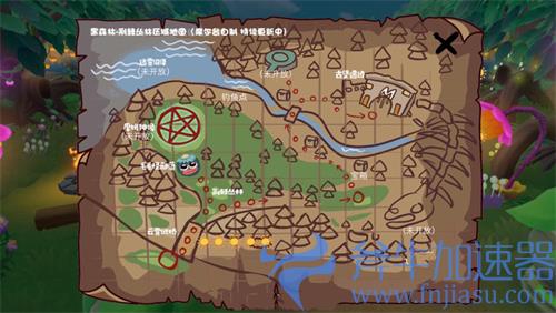 摩尔庄园手游黑森林地图分享 含隐藏地图bug