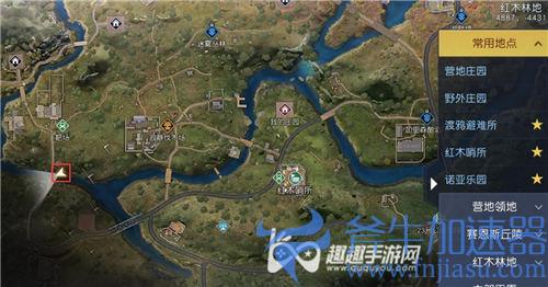 黎明觉醒堵车藏宝图01