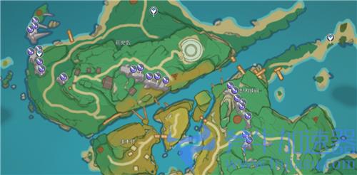 原神晶化骨髓位置分布图 在哪里采集比较多