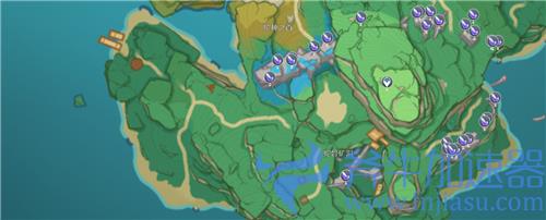 原神晶化骨髓位置分布图 在哪里采集比较多