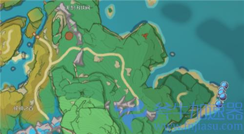 原神稻妻海灵芝分布位置图 哪里采集数量多