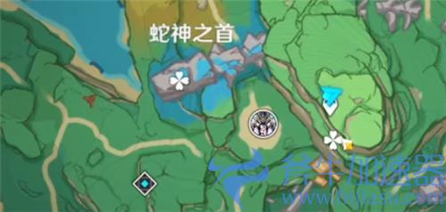 原神稻妻墓碑献花位置大全