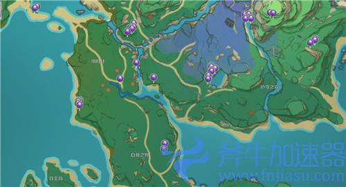 原神紫晶块位置分布图