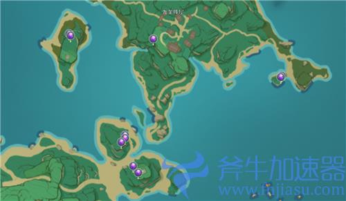 原神紫晶块位置分布图