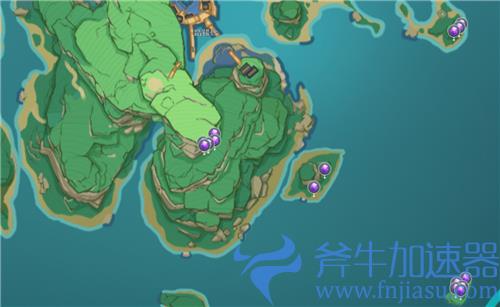 原神紫晶块位置分布图