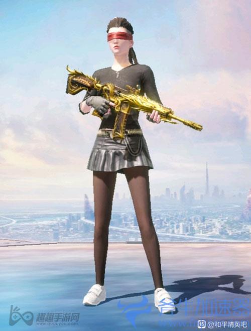 和平精英黑色高级特训官上衣04