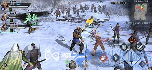 真三国无双霸可以联机吗