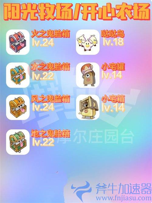 摩尔庄园精灵图鉴大全 详细分布地点