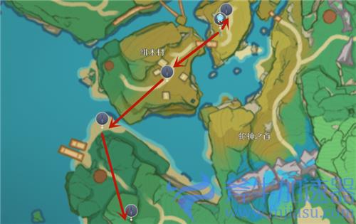 原神稻妻剑柄位置大全 引雷剑都在地图哪里