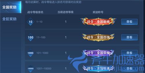 王者荣耀战令称号怎么获得 全国全区战令称号获取方法