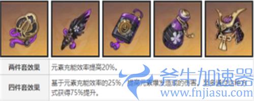 原神九条裟罗圣遗物推荐 前期四星后期五星搭配攻略