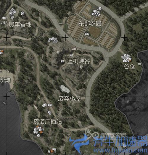 暗区突围山谷物资分布图04