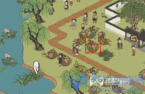 江南百景图将花篮放在空地上怎么完成03